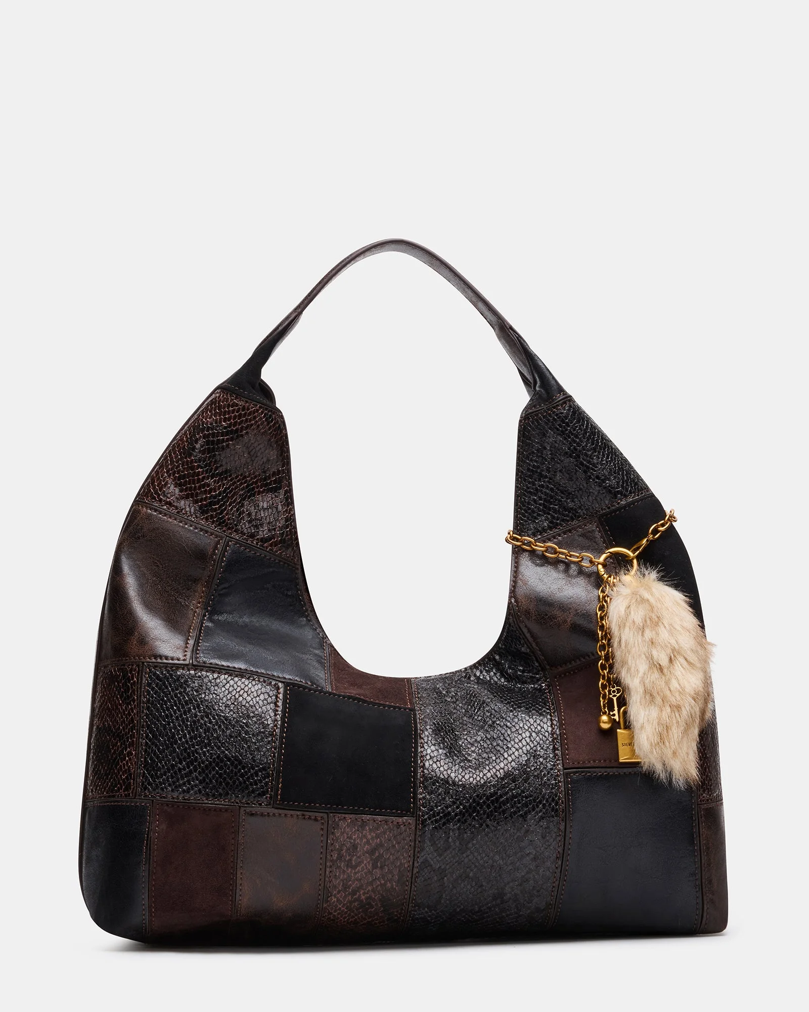 AURRA PATCHWORK BAG DARK MULTI - 1