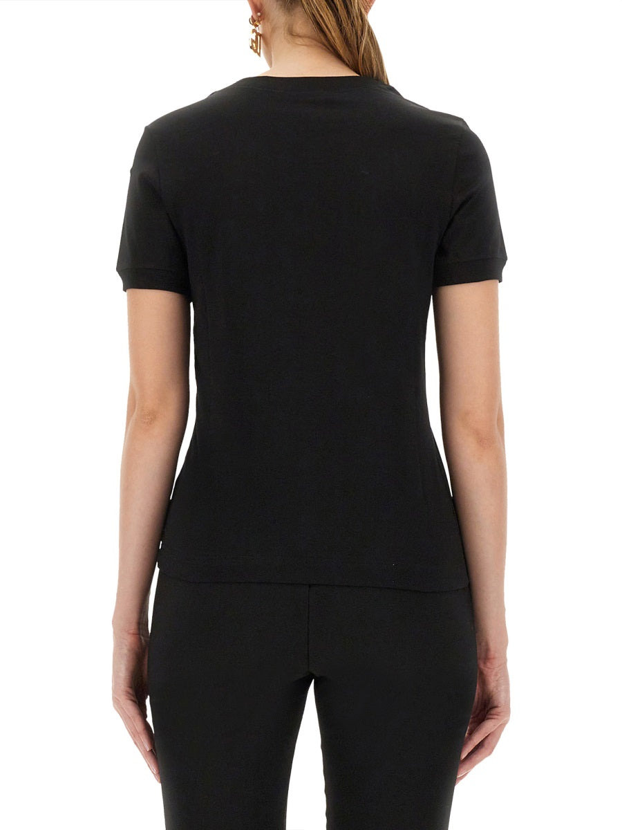 Jersey T-Shirt With Dg Logo Embroidery - 3