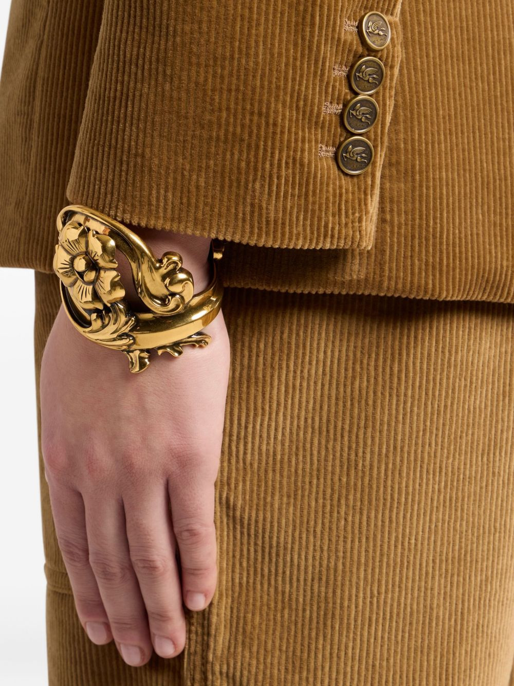 flower-scroll bracelet - 2