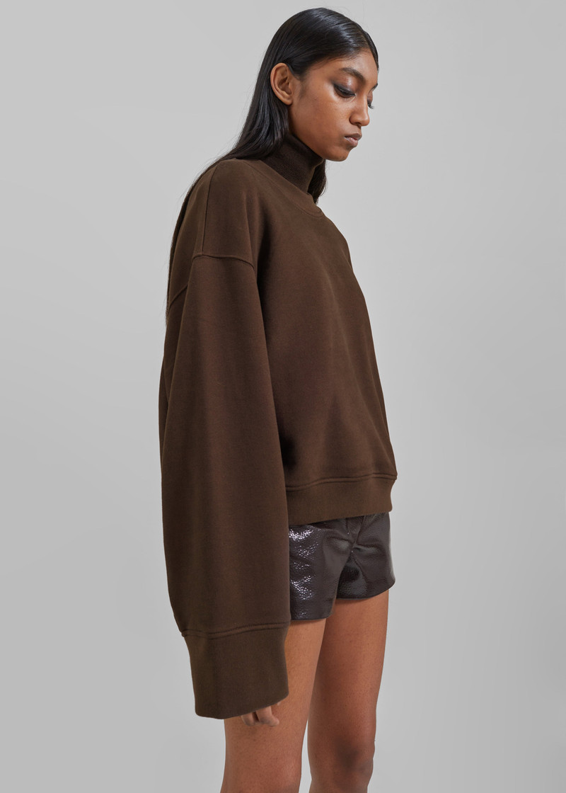 Talia Sweatshirt - Brown 11