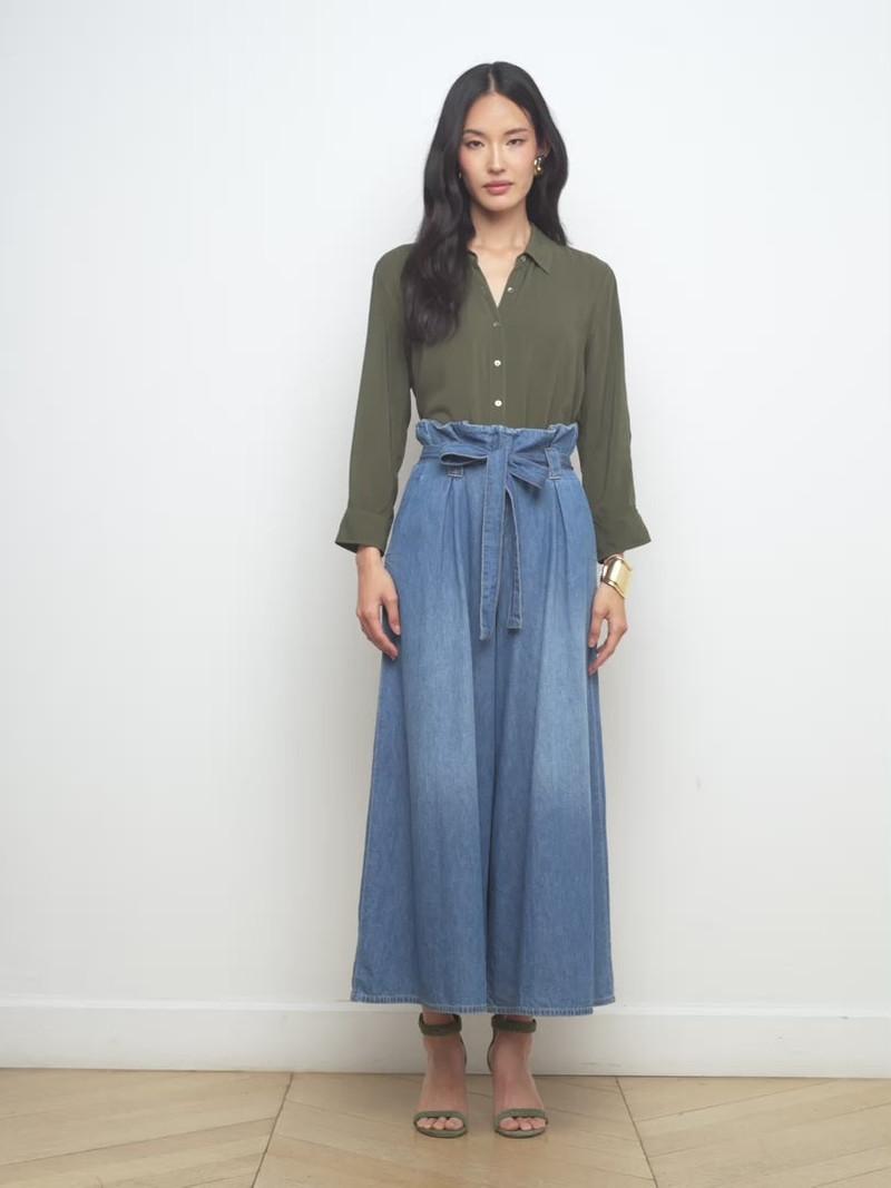 Lowen Cropped Wide-Leg Jean 7