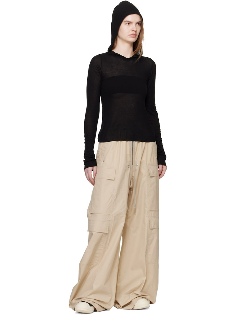 Rick Owens Black Temple Sneakers outlook