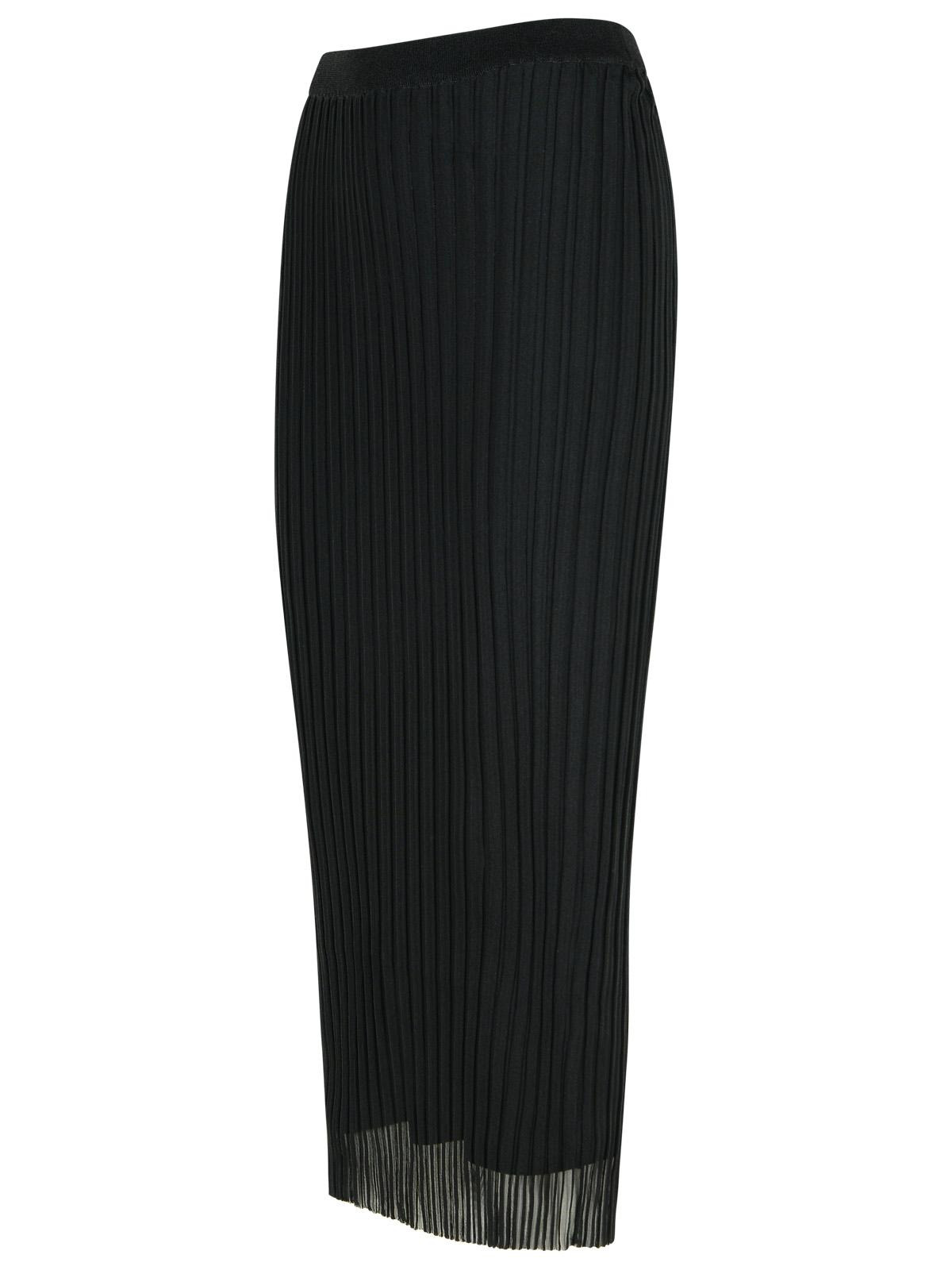 Sportmax 'Album' Black Polyamide Blend Skirt Women - 2