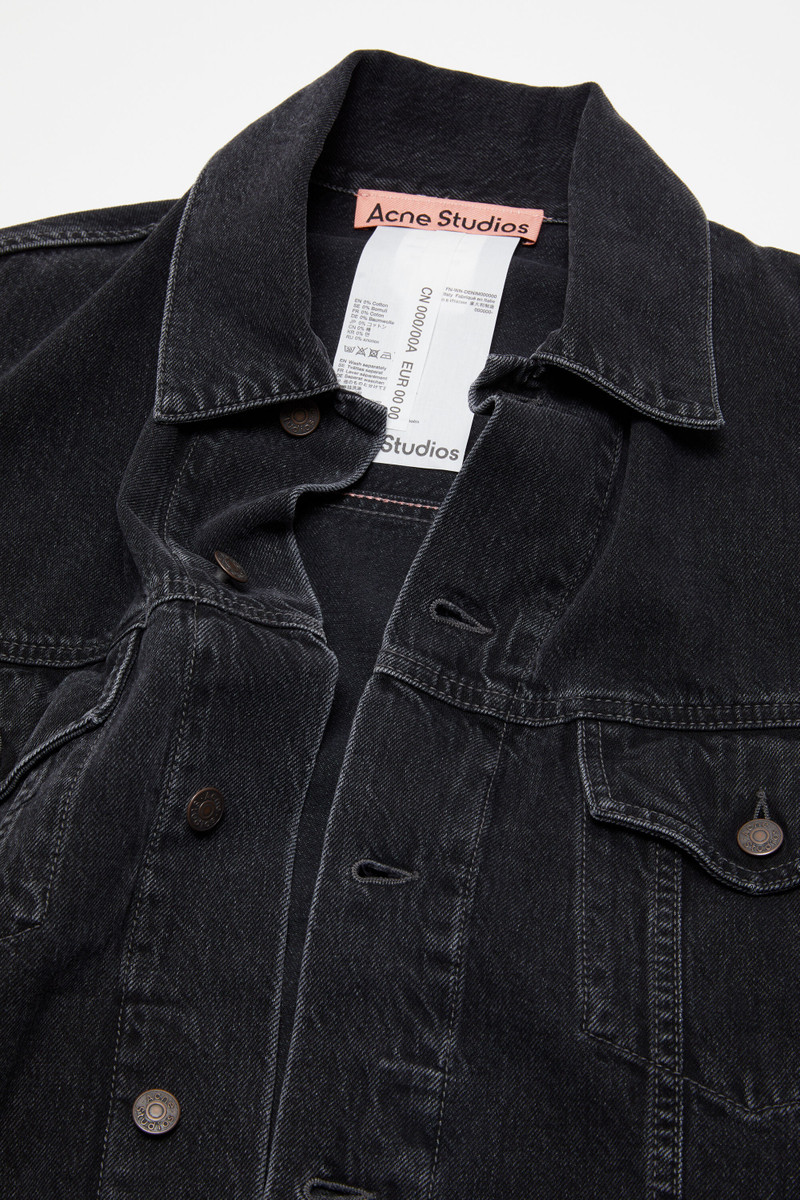 Denim jacket - Relaxed fit - Black 7