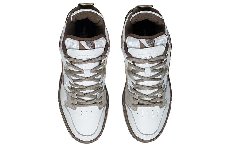 (WMNS) Li-Ning Wave Pro 'White Khaki' AECS060-2 - 4