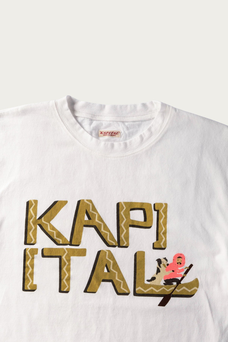 Kapital 20/- Jersey Crew T (CANOE KAPITAL) - Yellow outlook