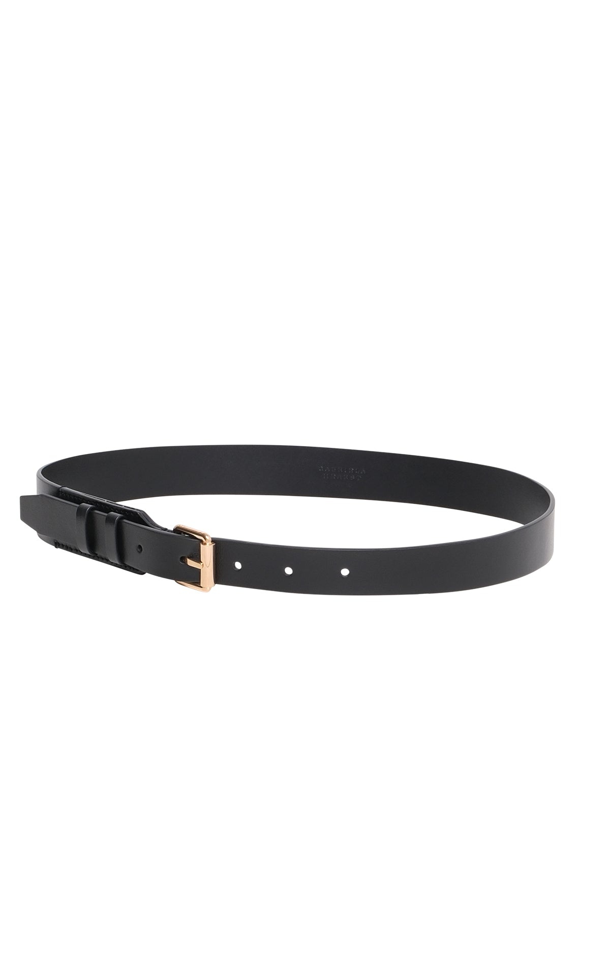Nilmot Belt in Black Leather - 3
