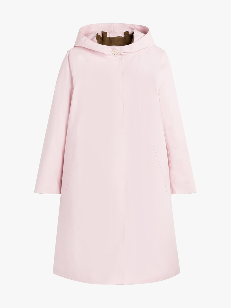 WATTEN PINK BONDED COTTON COAT 1