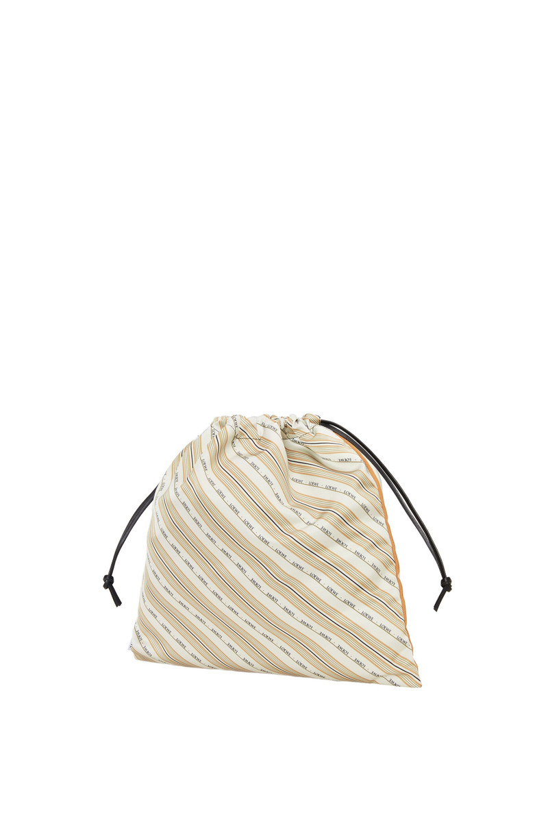 Loewe Medium drawstring pouch in cotton outlook