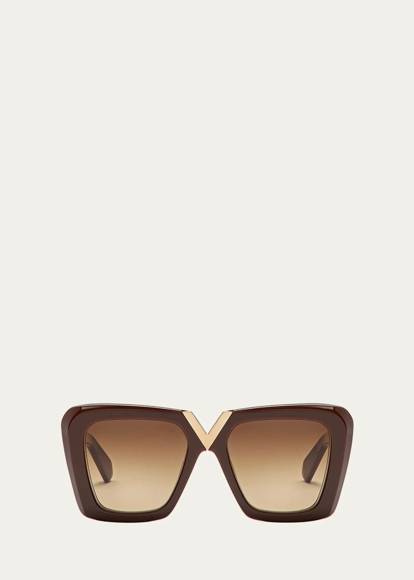V-Gold II Acetate Butterfly Sunglasses - 1