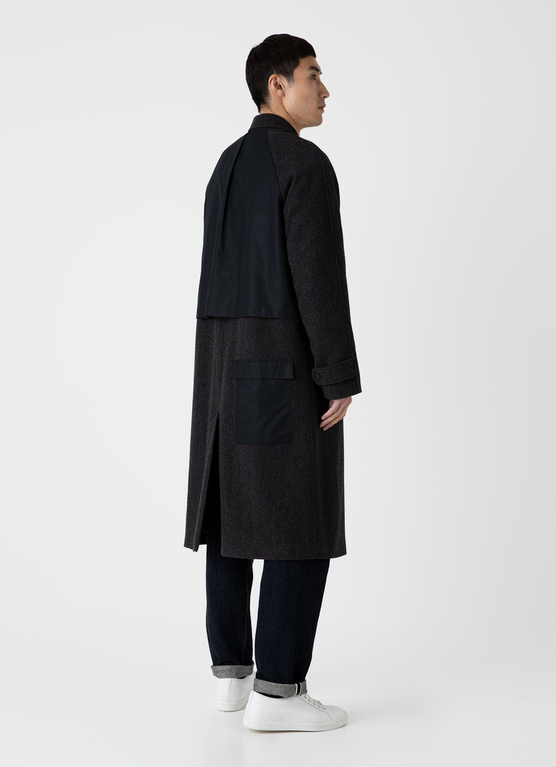 Sunspel x Nigel Cabourn Balmacaan Wool Cashmere Coat 5