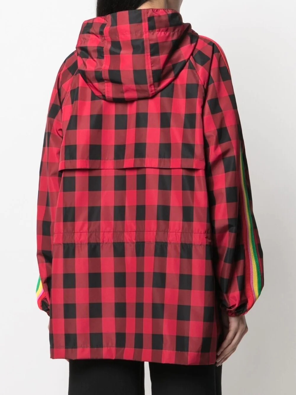 embroidered-logo windbreaker - 4