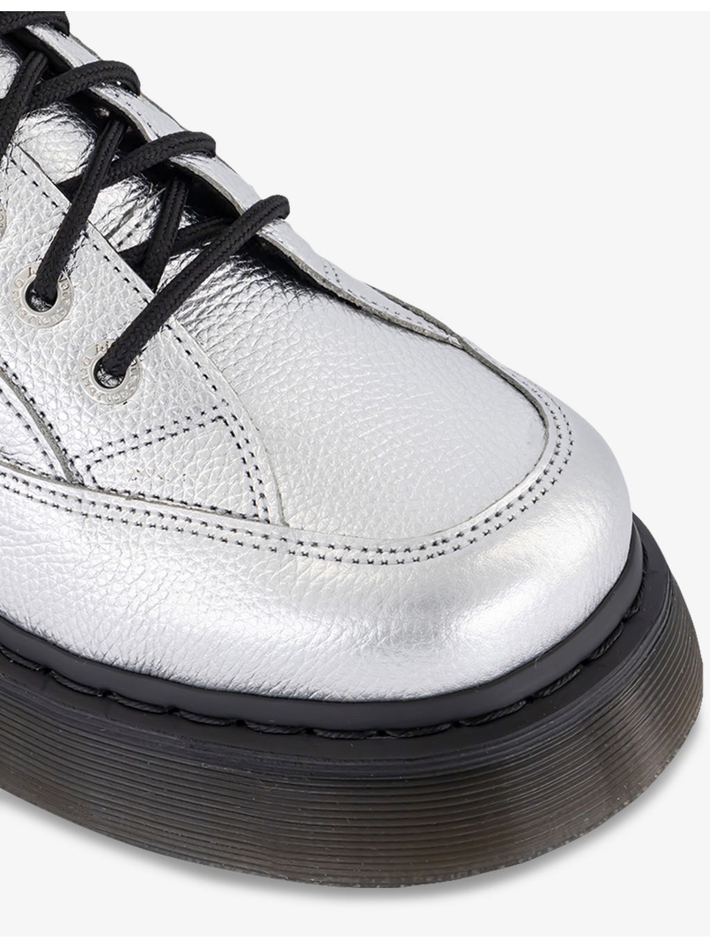 Buzz 5-Eye Metallic Leather Shoes - 5