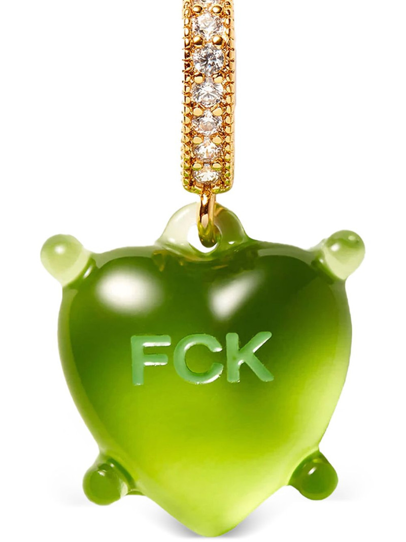 CRYSTAL HAZE Dilemma Heart pendant outlook