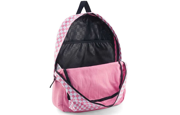 (WMNS) Vans Central Realm Backpack 'Strawberry Pink' VN0A3UQSUV6 - 4