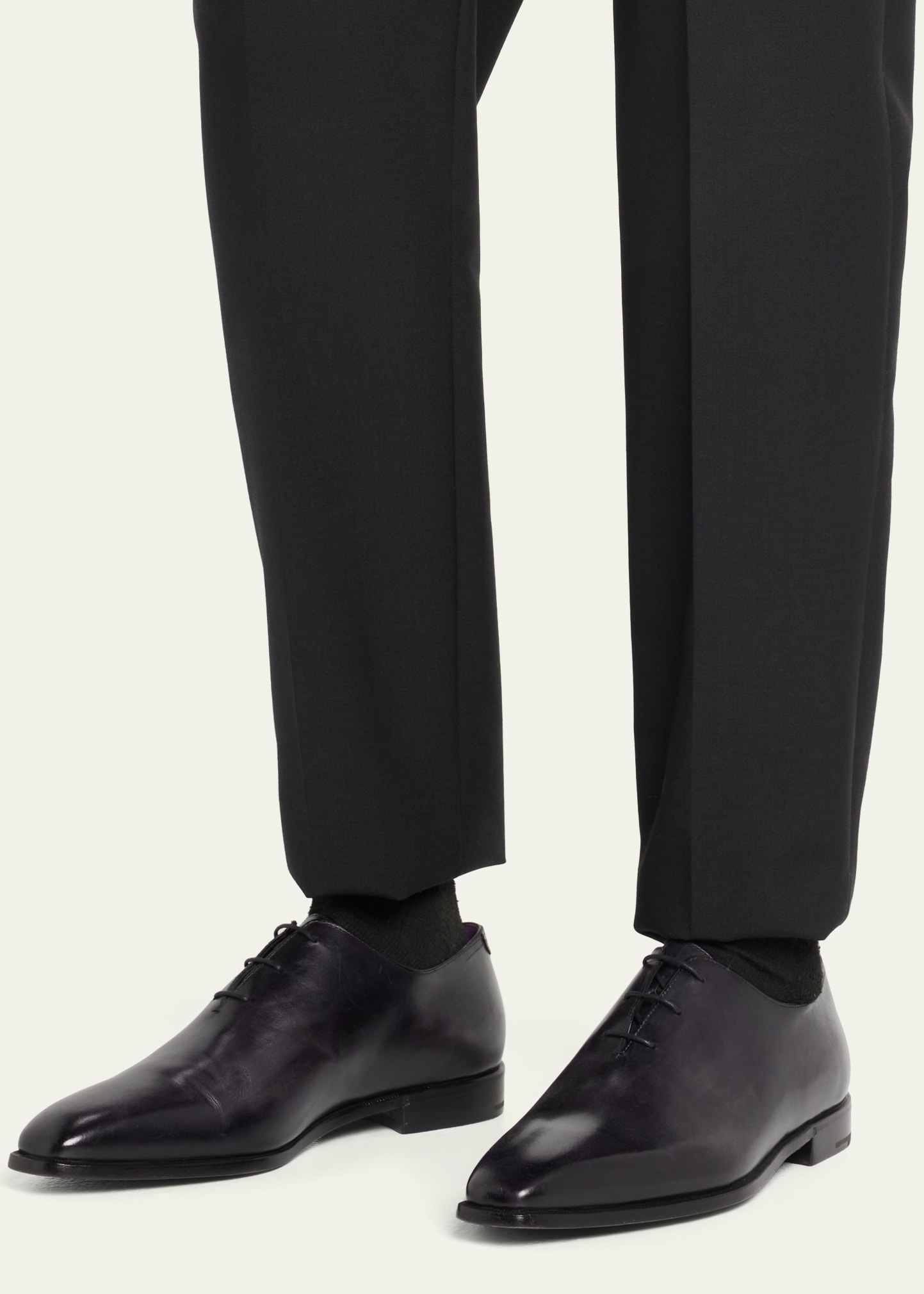 Men's Demesure Emblematic Leather Oxfords - 2