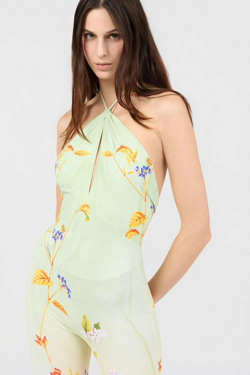 Miami Flowers Print Jumpsuit 5