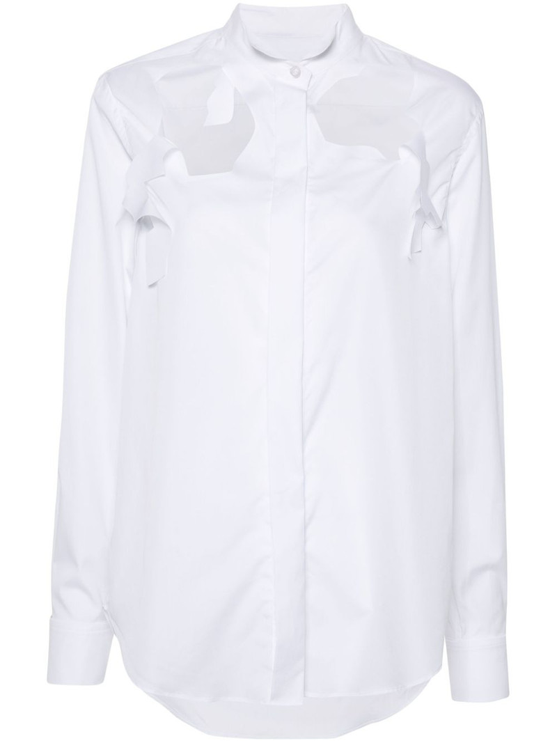 cut-out detailing shirt 1