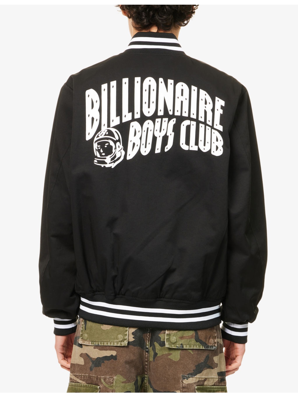 Classic Varsity Brand-Print Cotton-Blend Jacket - 4