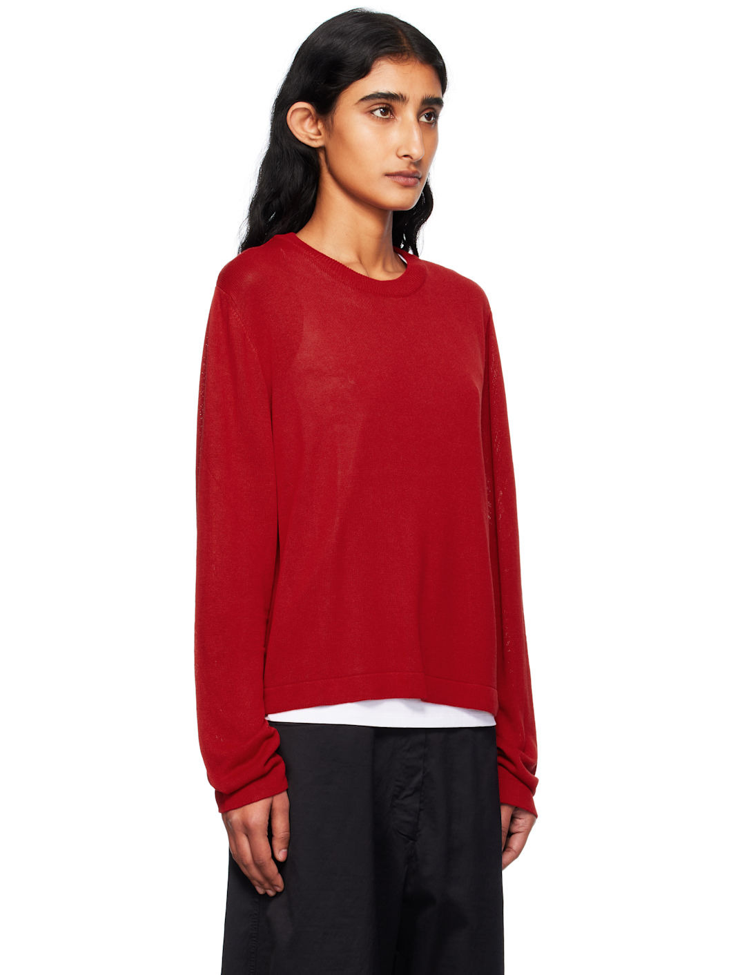Red Viscose T-shirt - 2
