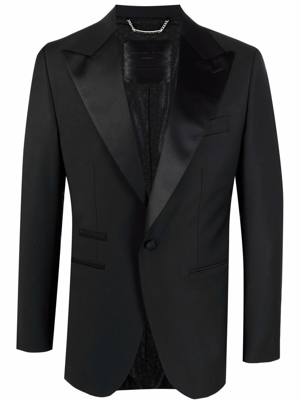 Elegant single-button blazer - 1