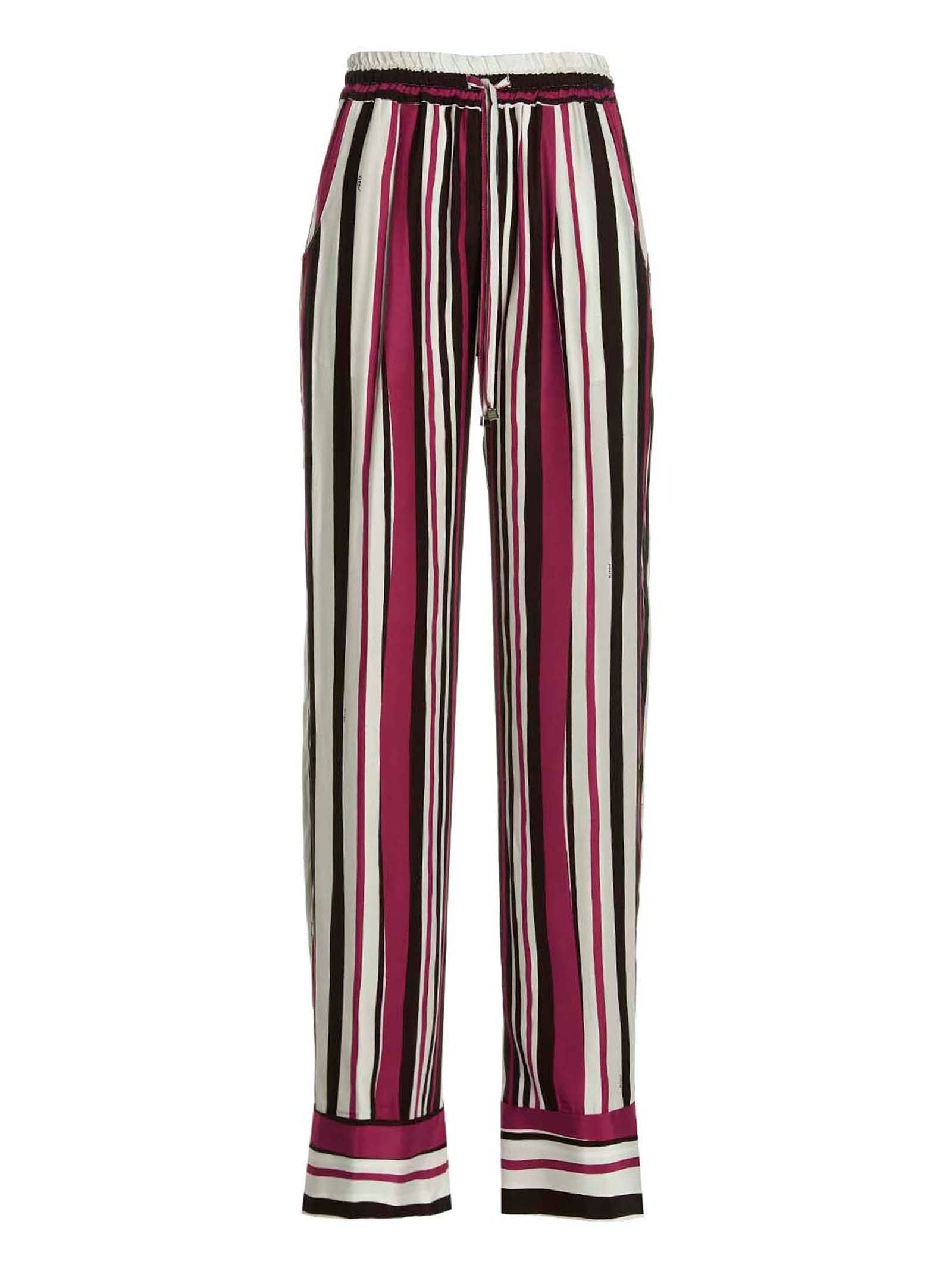 KITON - Kiton Women Striped Pants - 1