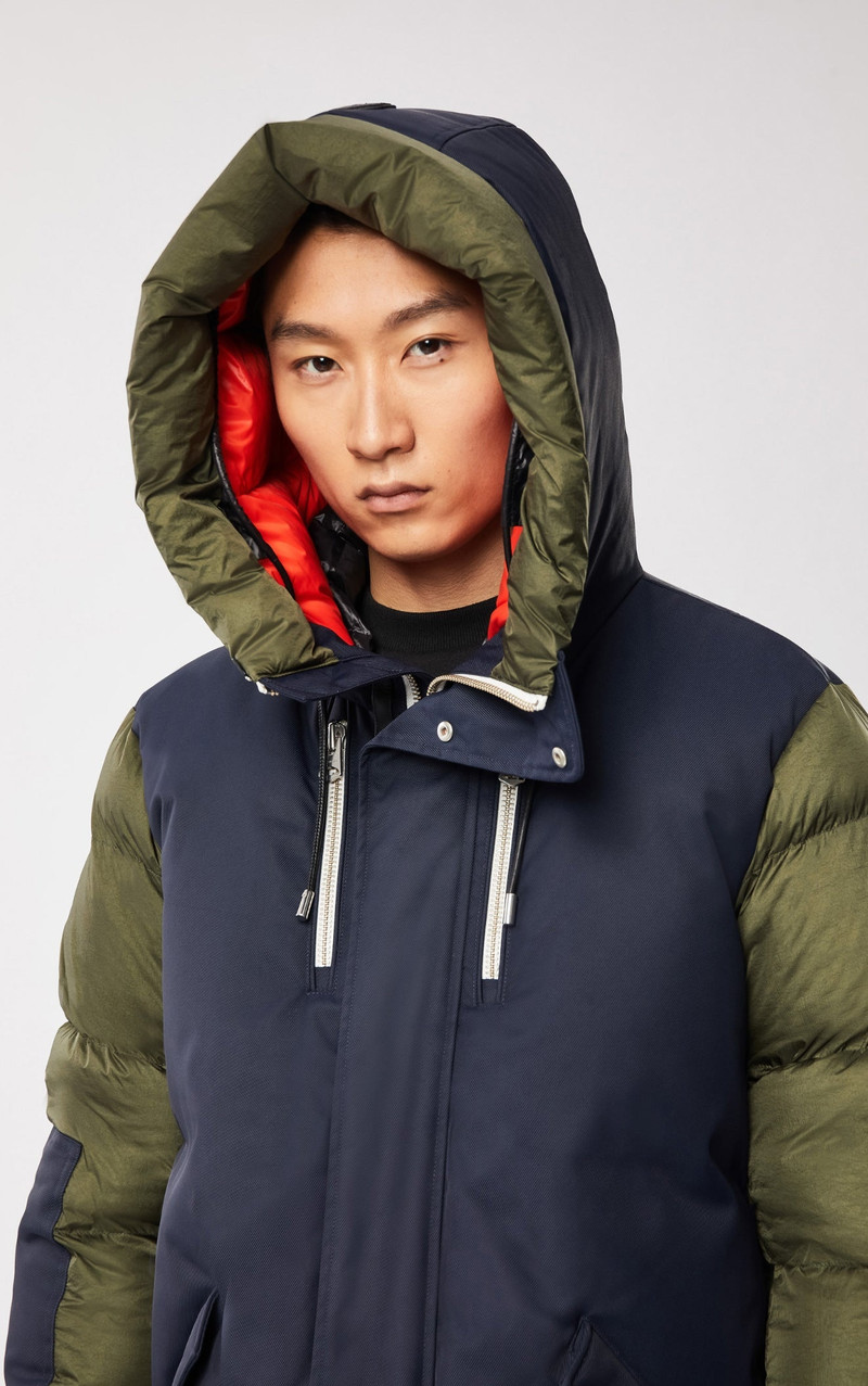 SIMON down coat with zippered side opening 5