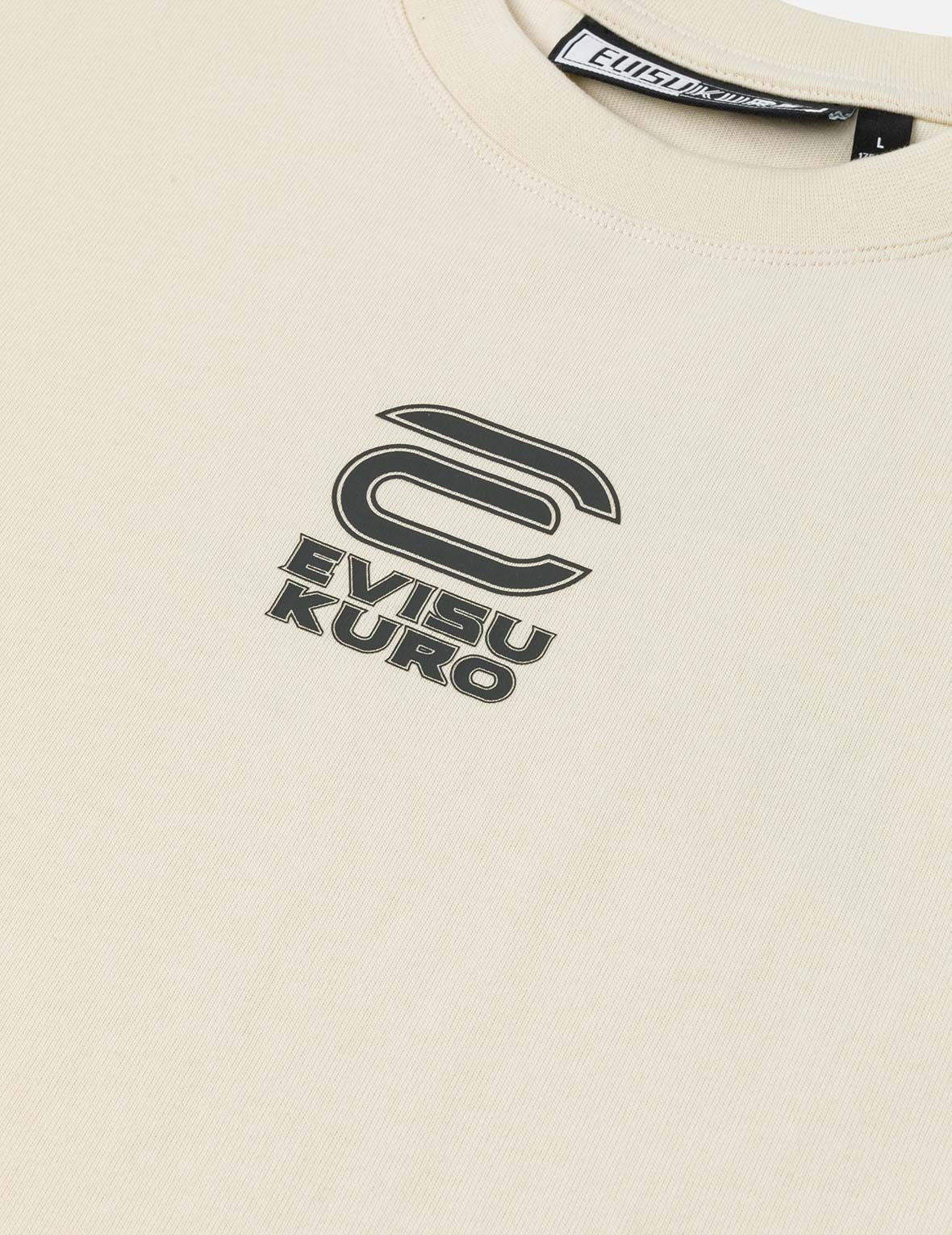 EVISUKURO and Contrasting Seagull Print Relax Fit T-shirt - 8