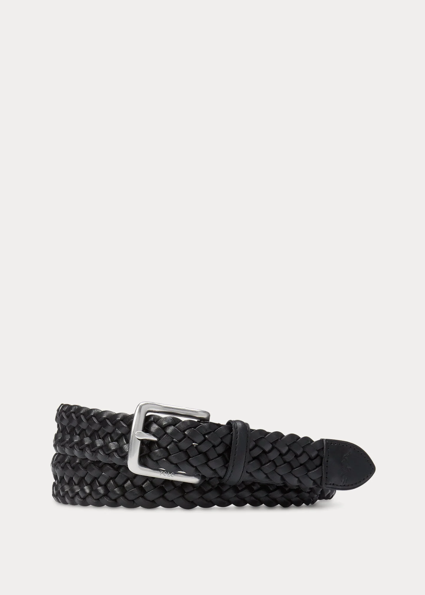 Braided Vachetta Leather Belt - 1