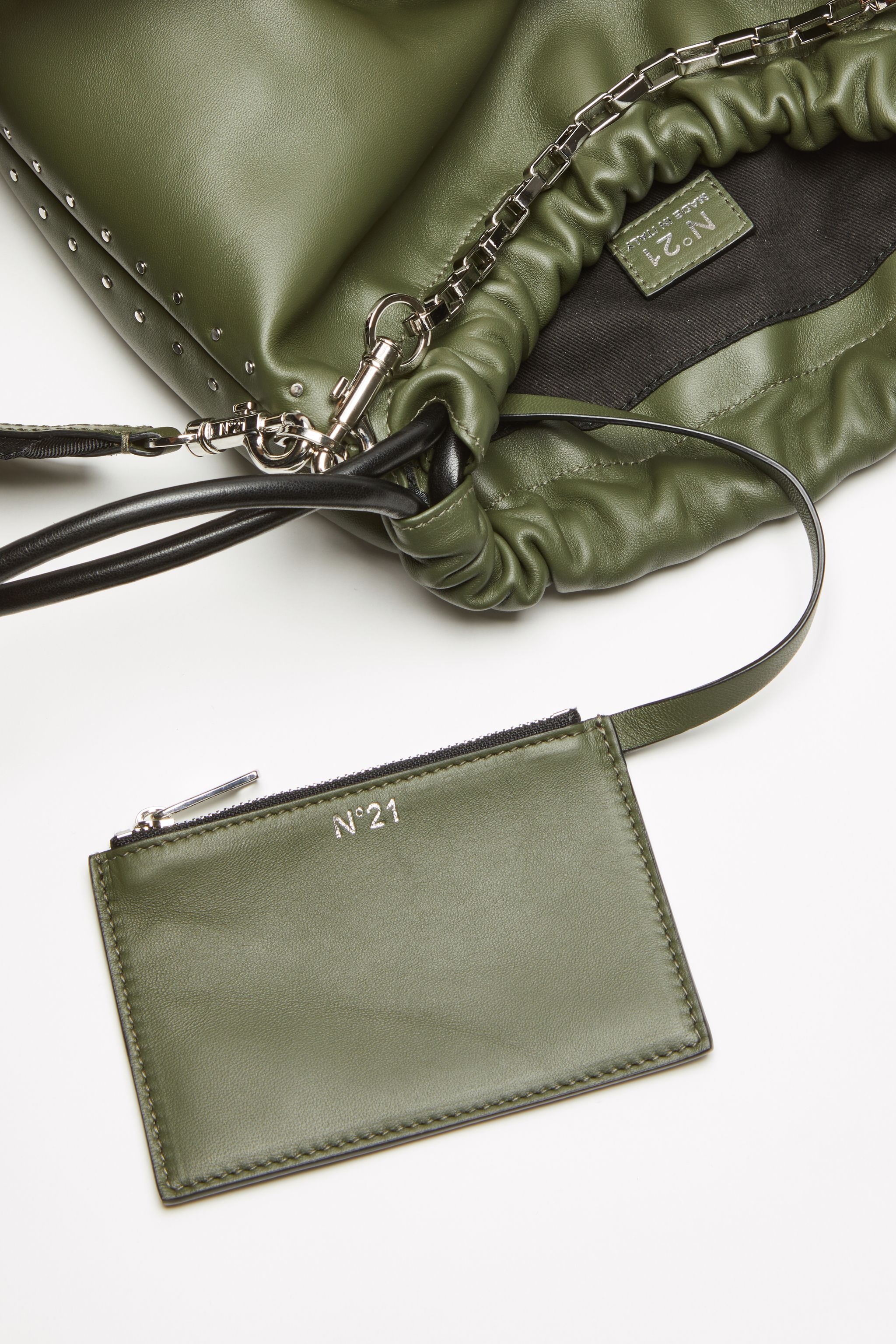EVA STUDDED CROSSBODY BAG - 4