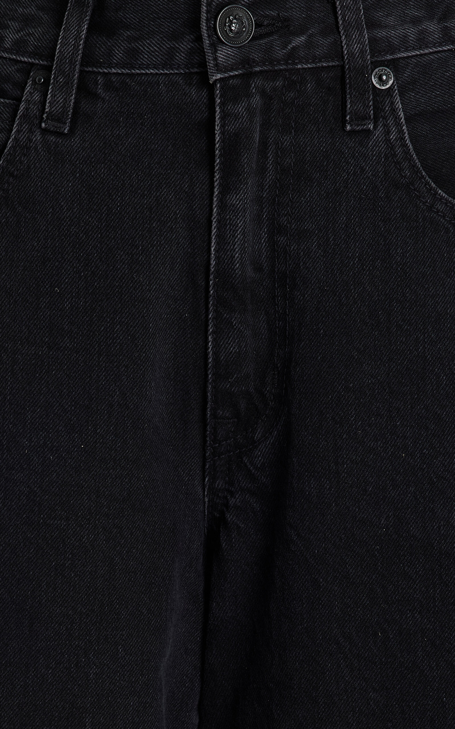 Grace Rigid High-Rise Wide-Leg Jeans black - 5