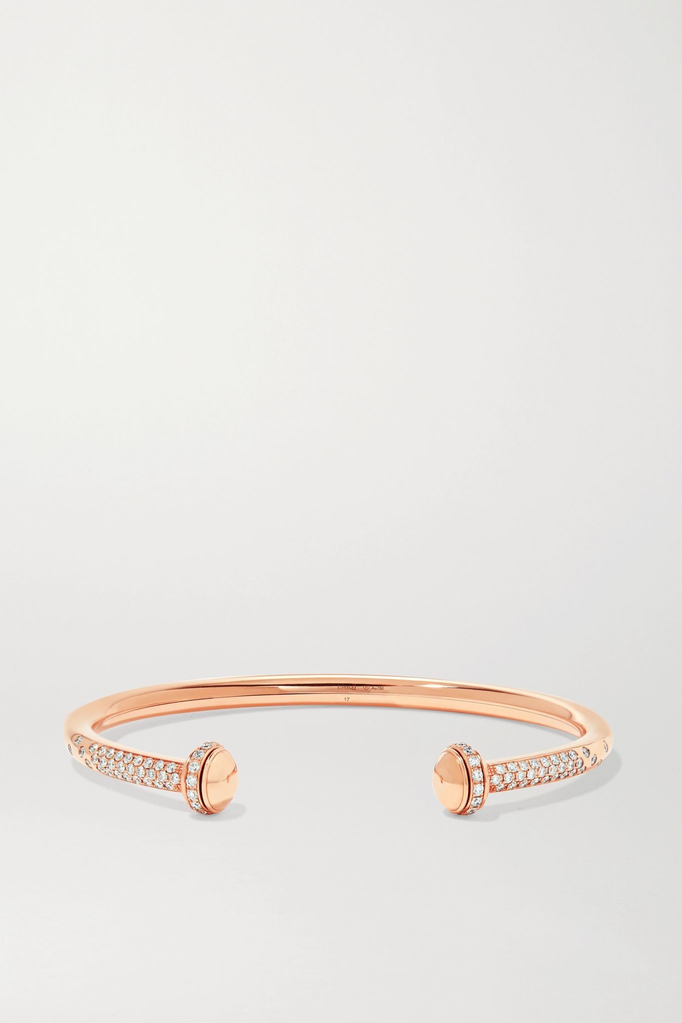 Possession 18-karat rose gold diamond cuff - 1