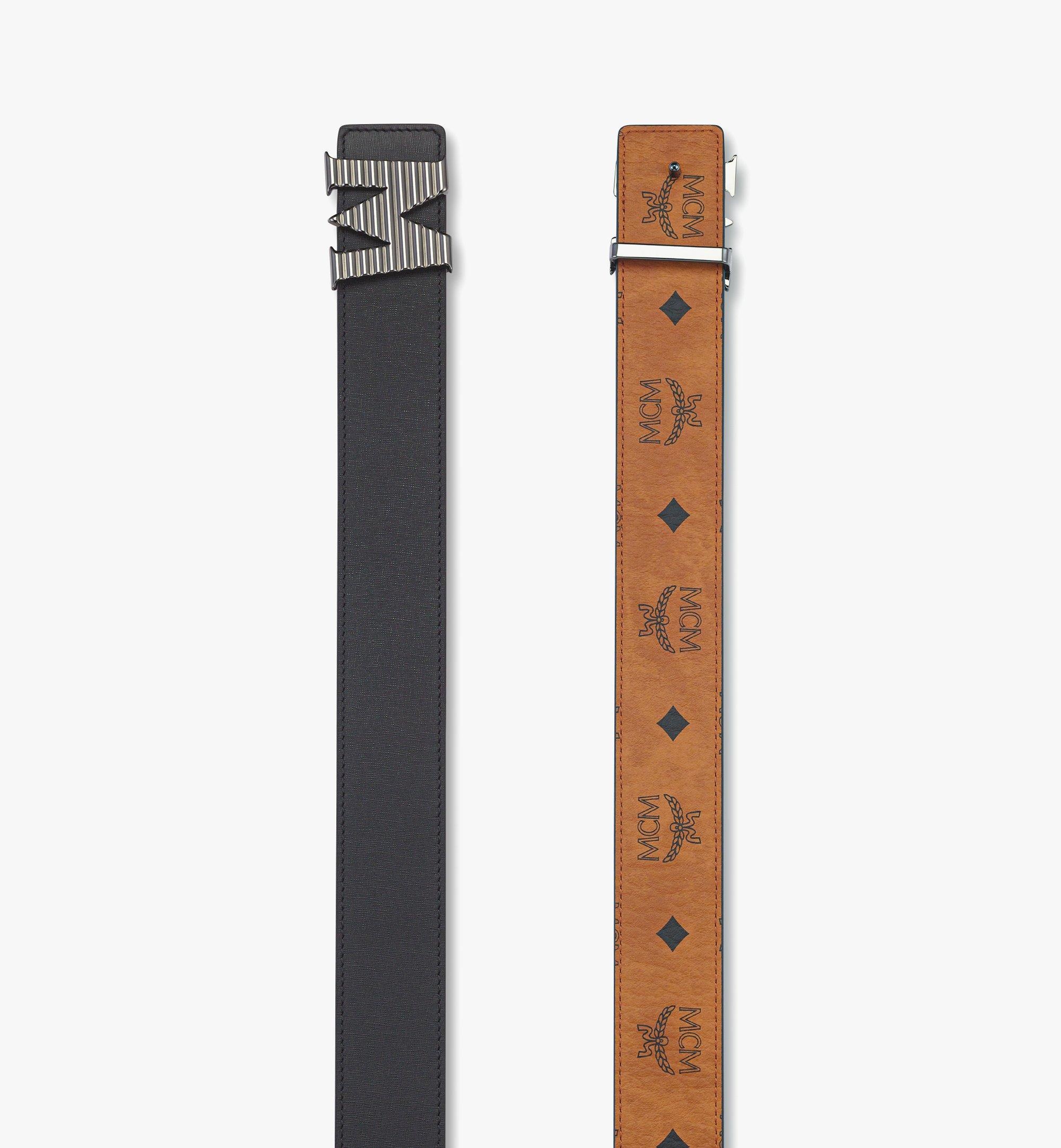 Claus Fluted M Belt 1.5” in Embossed Leather - 2
