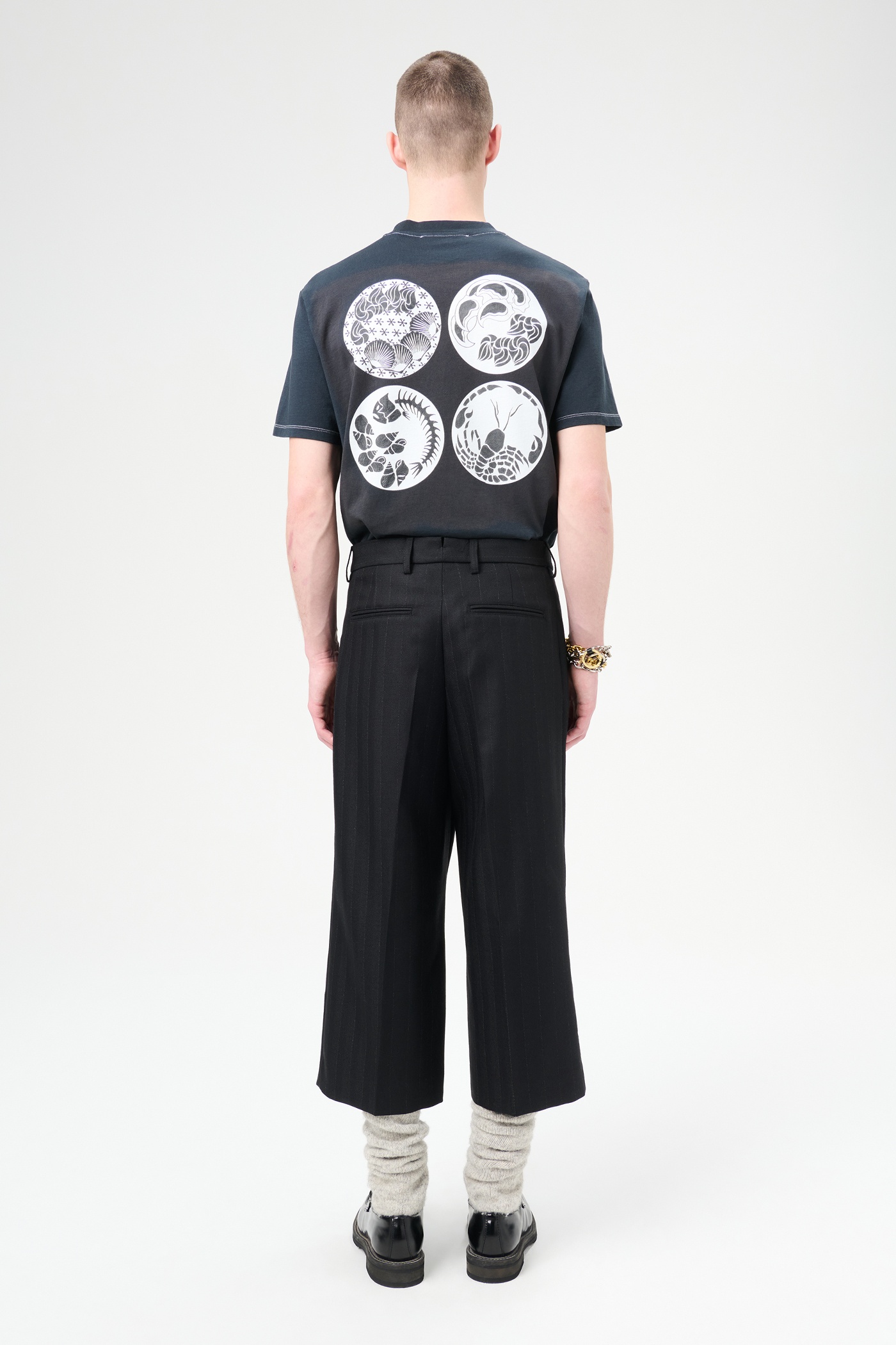 Tuxedo Capri Maitre D Black Wool - 5