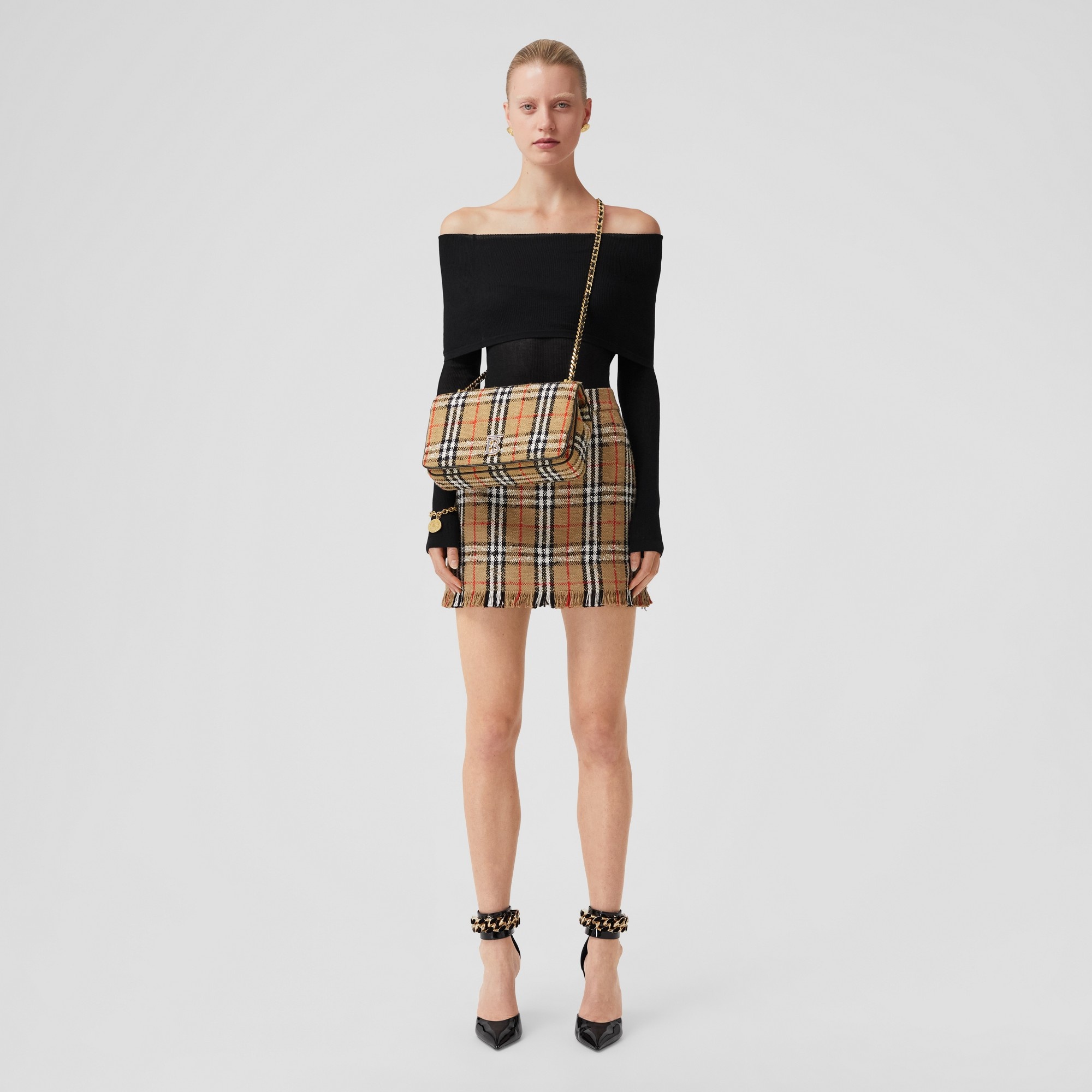 Rib Knit Technical Cotton Top - 5