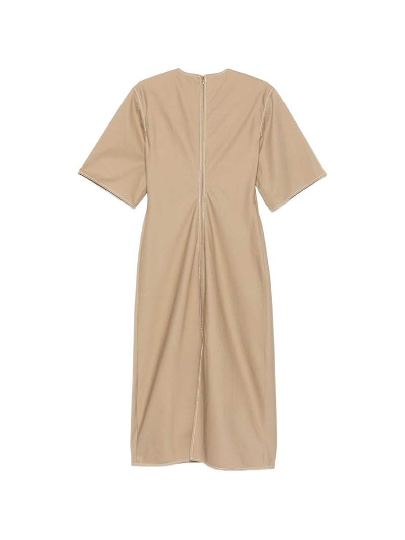AMI Paris topstitch dress outlook