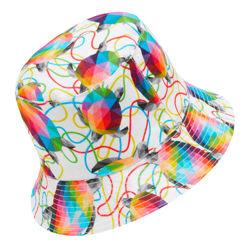 Vilebrequin Linen Bucket Hat Tortugas - Vilebrequin x Okuda San Miguel outlook