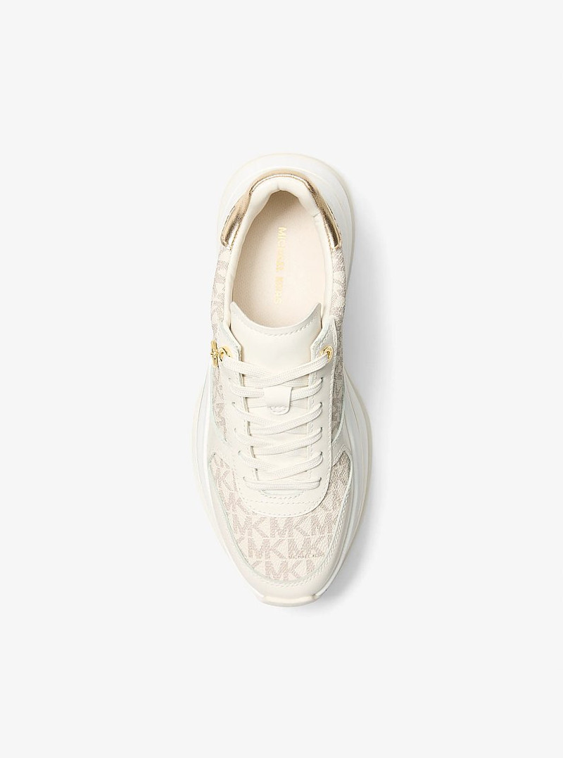 Arla Leather and Suede Trainer 3