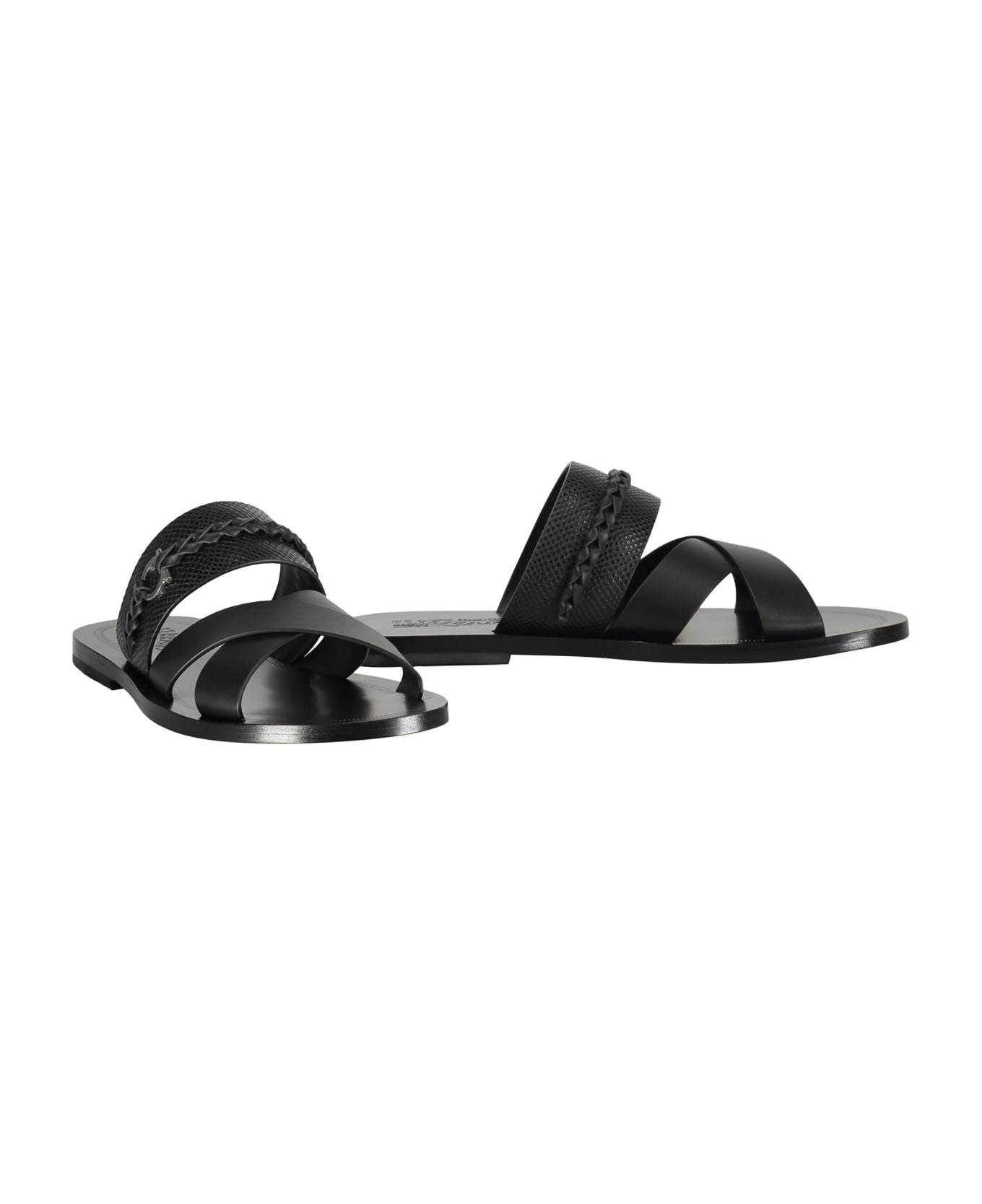 Leather Slides - 2