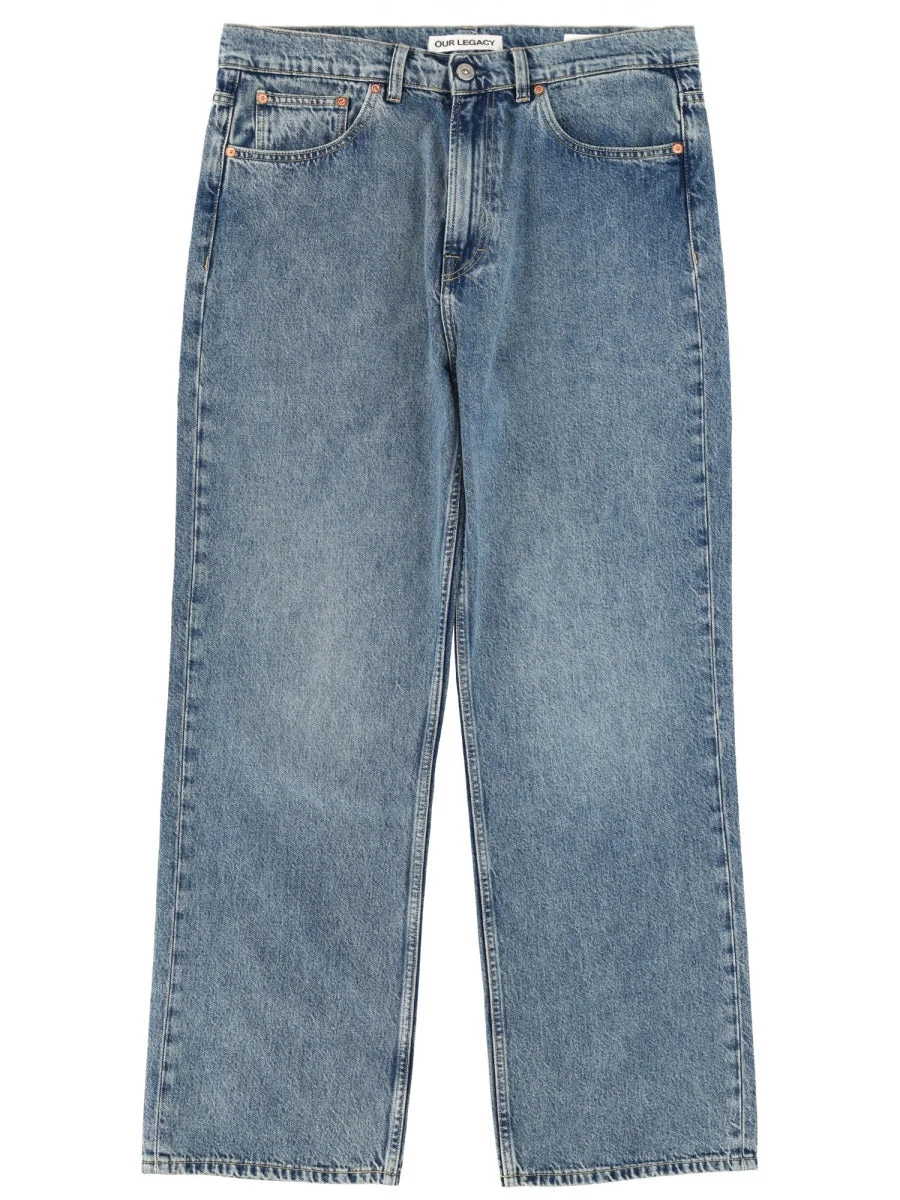 Our Legacy Men Third Cut Jeans - 1