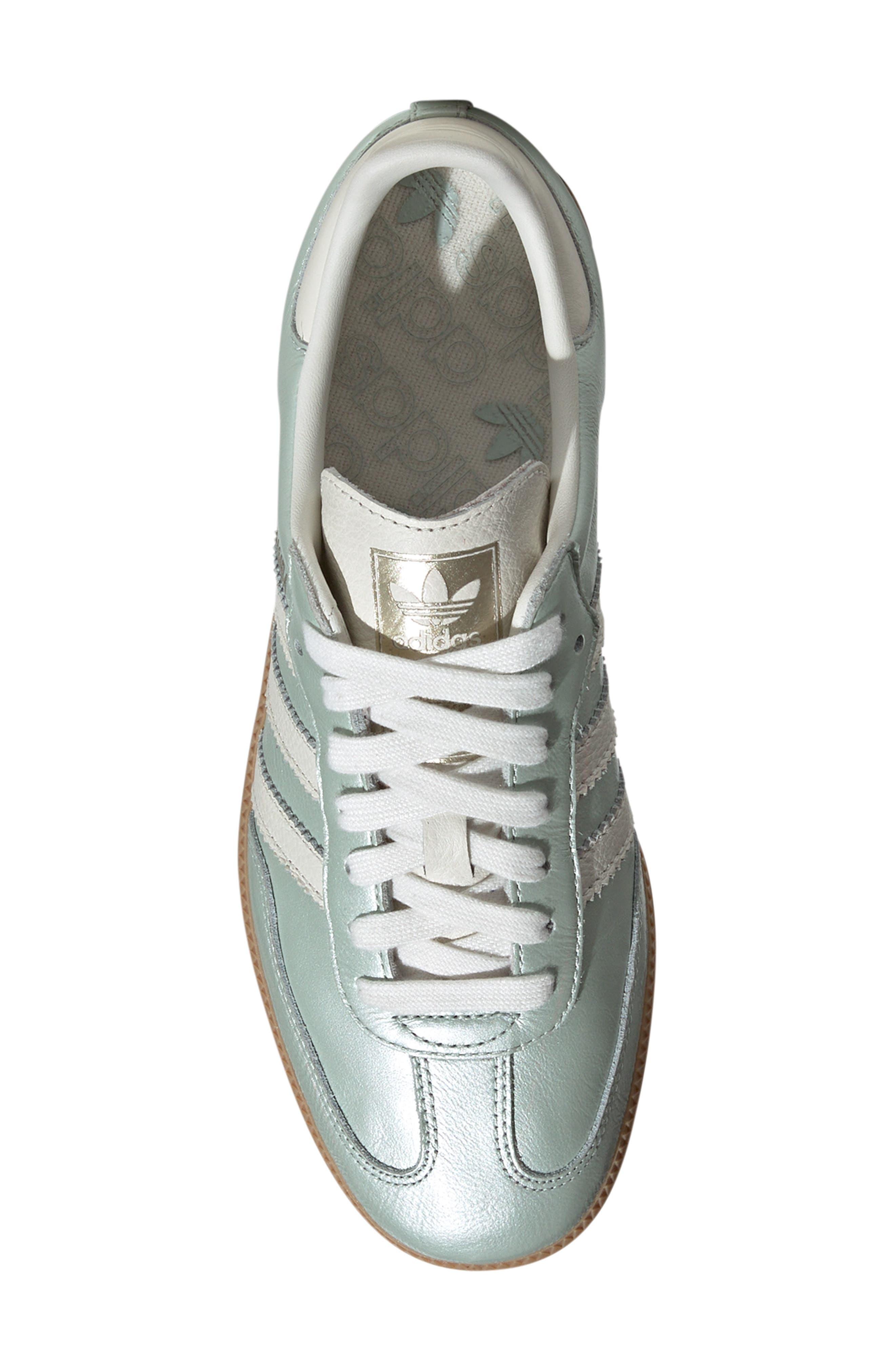 adidas Samba Sneaker in Linen/off White/cyber at Nordstrom - 4