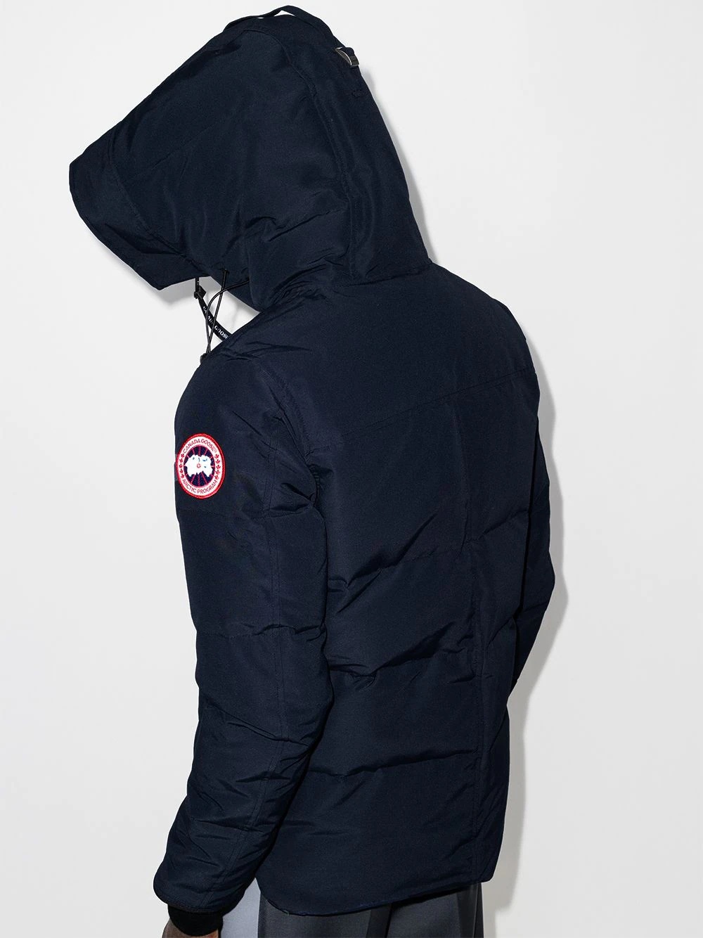 Macmillan quilted shell hooded down parka - 8