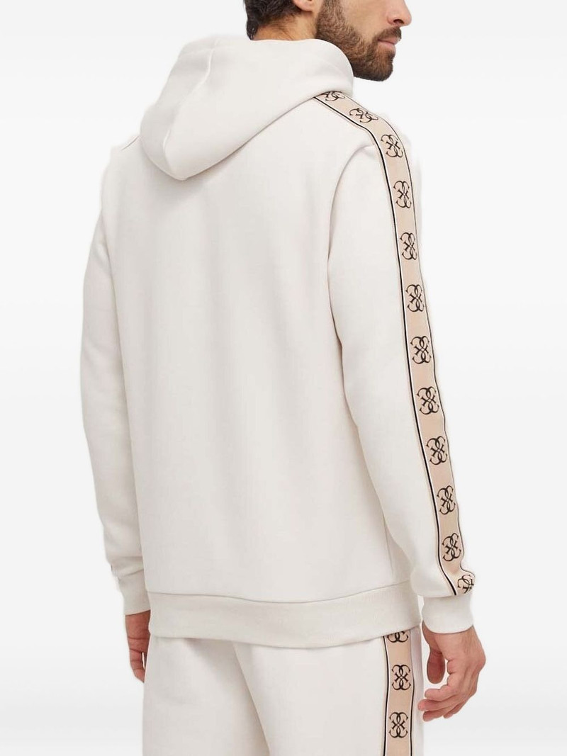 GUESS USA Mickey logo-tape hoodie outlook