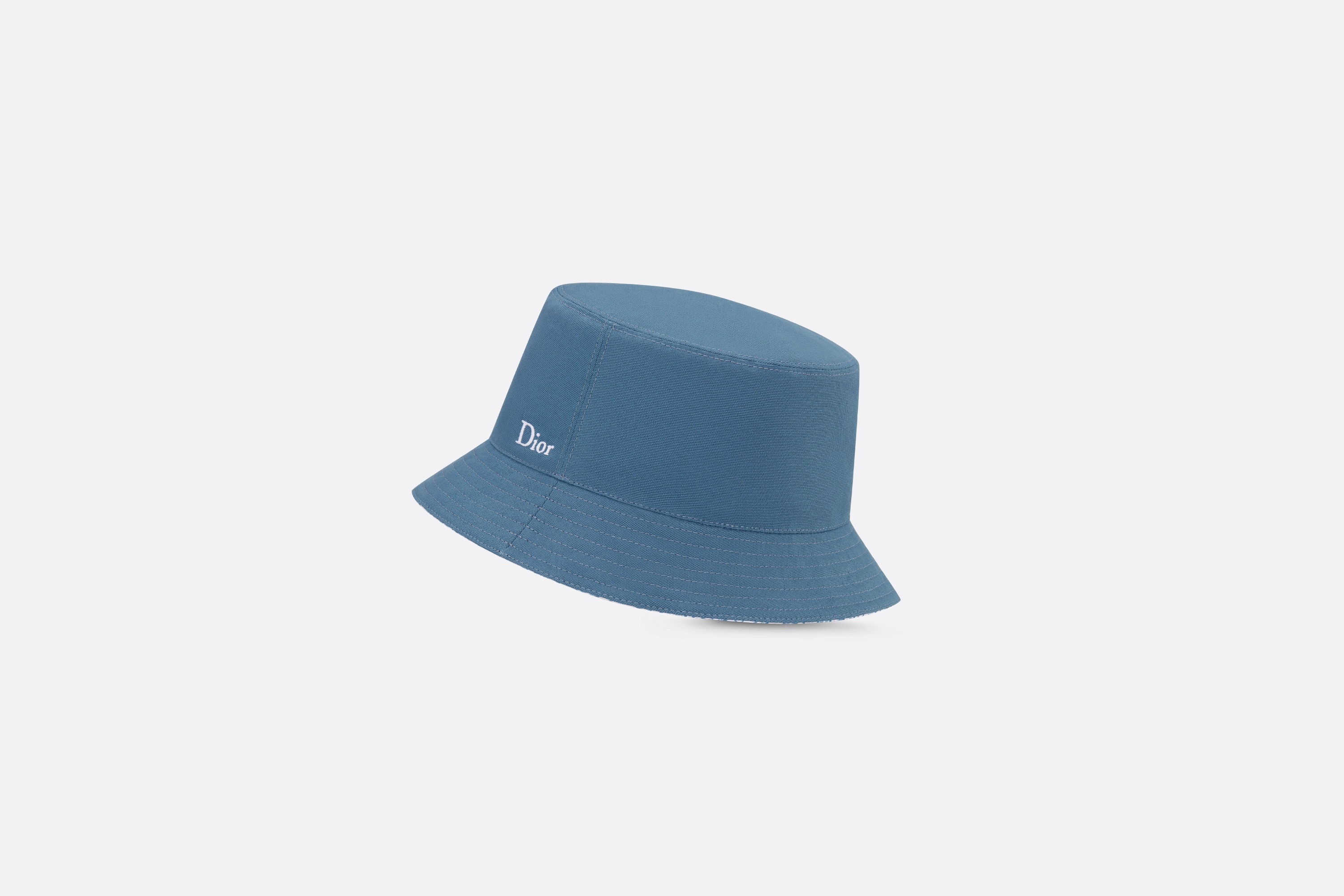 Reversible Dior Oblique Bucket Hat - 3