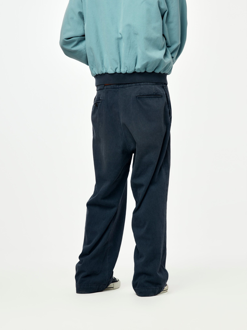 A.PRESSE VINTAGE TYPE.4 CHINO TROUSERS (BLUE) SIS outlook