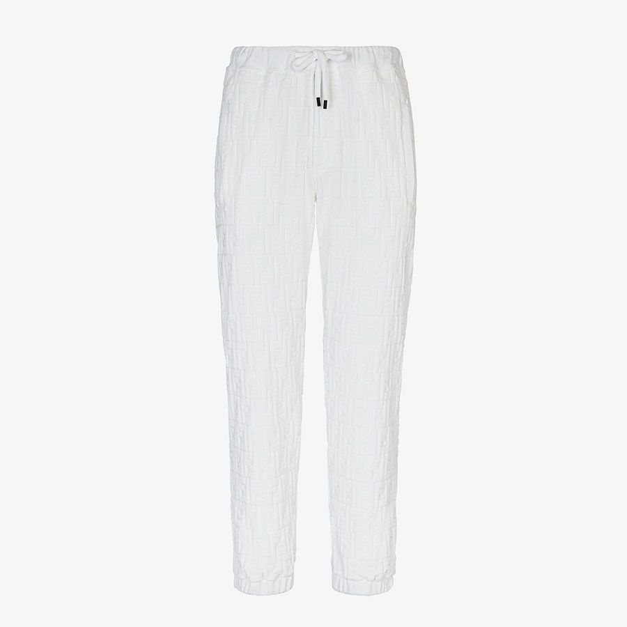 White chenille pants - 1