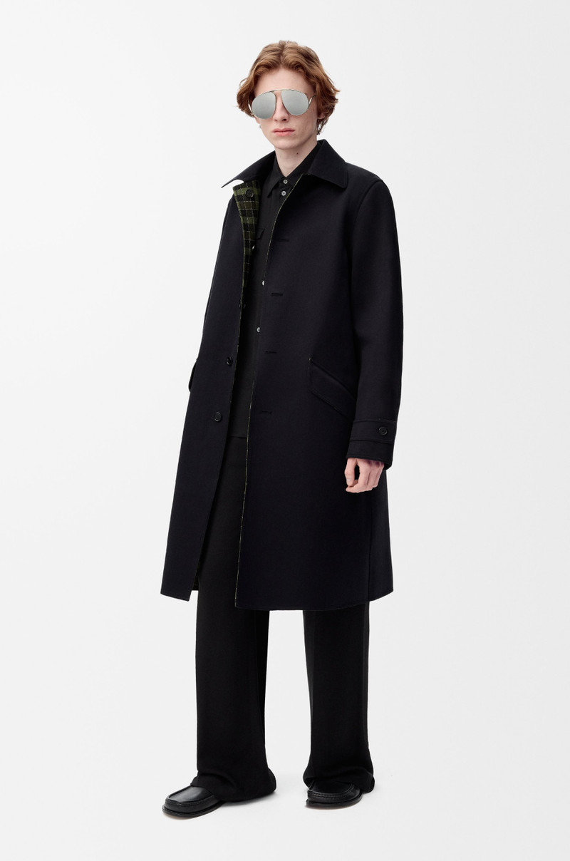 Coat in cotton and wool 4