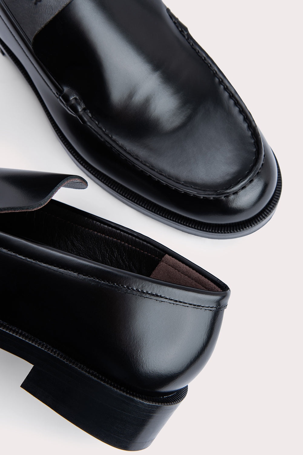 Rafael Black Semi Patent Leather - 5