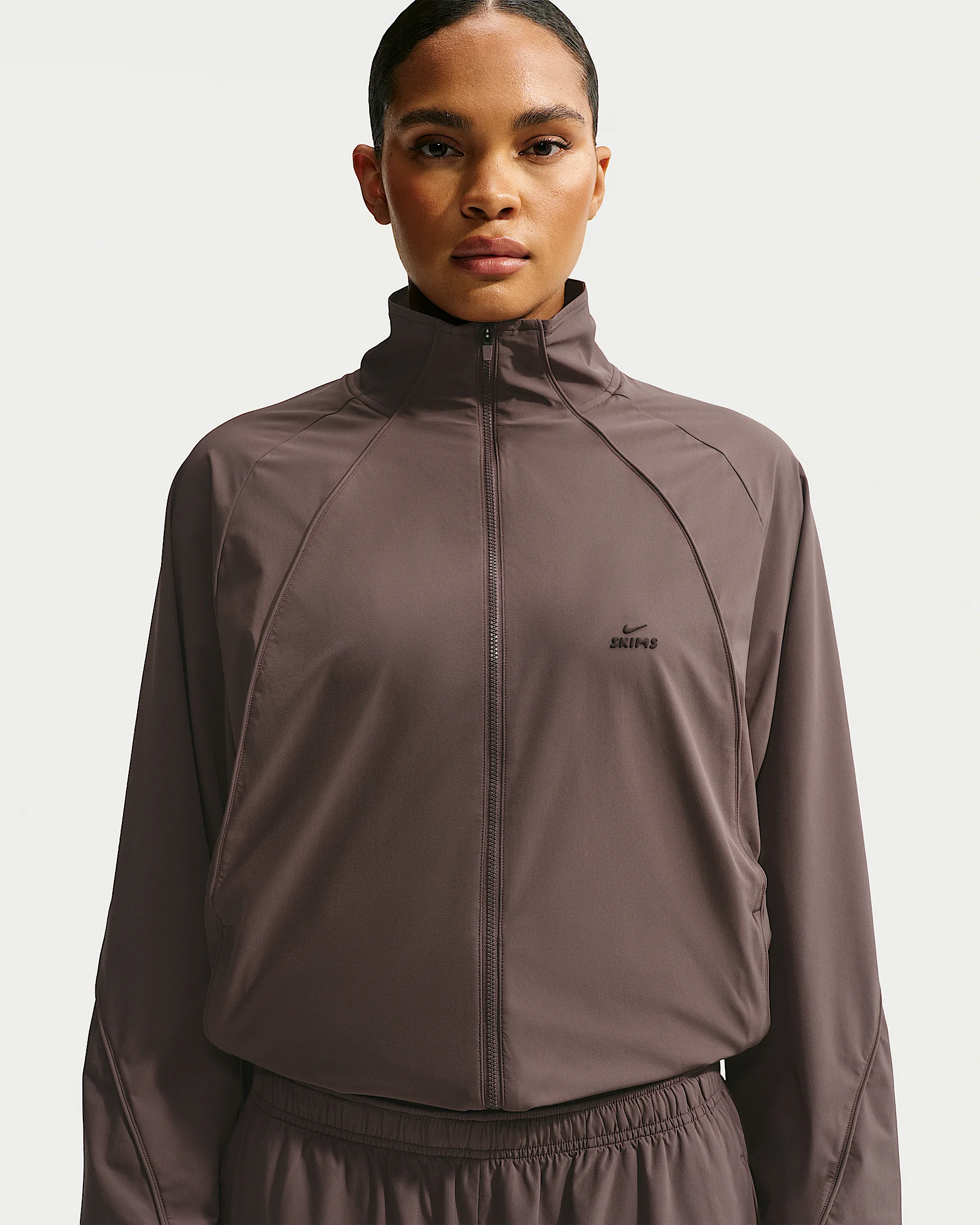 NikeSKIMS Stretch Nylon Women's Oversized Jacket - 1