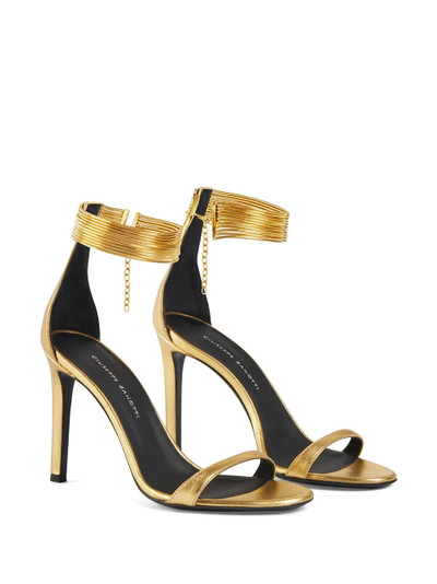 Giuseppe Zanotti Kay jewel anklet sandals outlook